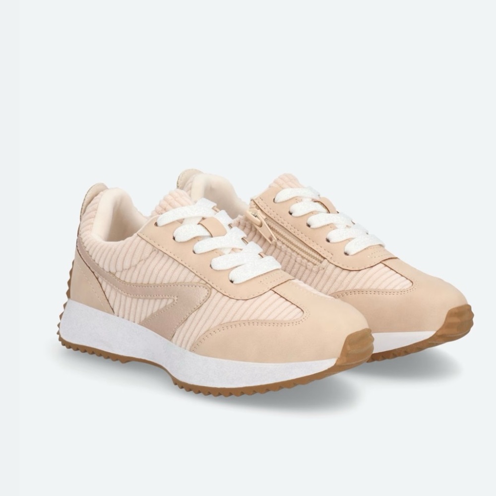 Girl’s Rose Gold Dolce Vita Blazer Sneakers